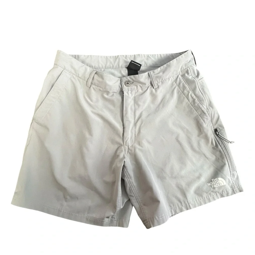 The North Face Men's Light Gray Athletic Shorts